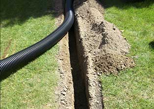 lawn care drainage